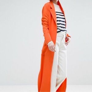 ASOS Orange Trench Coat